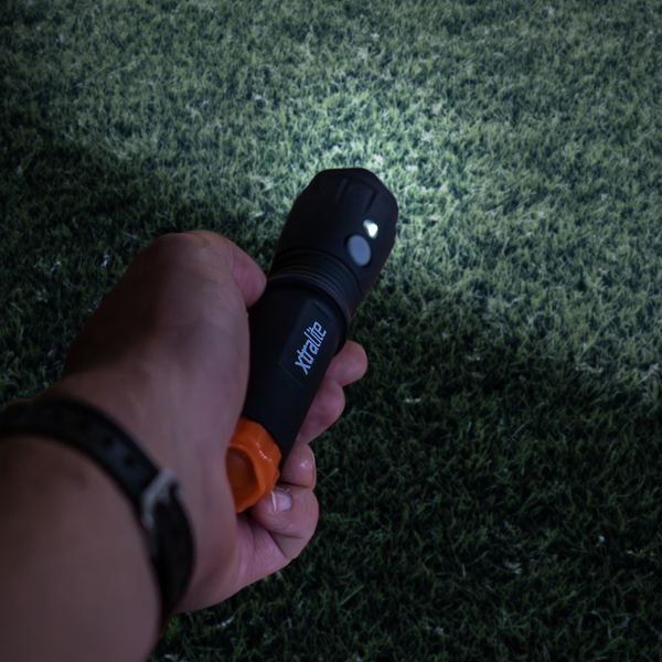 NiteSafe LED Rechargeable Torch With Orange Night Light & Power Failure Light