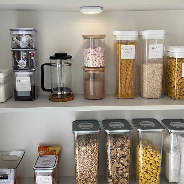 Omni Rechargeable LED Push Lights With Wireless Magnetic Strip