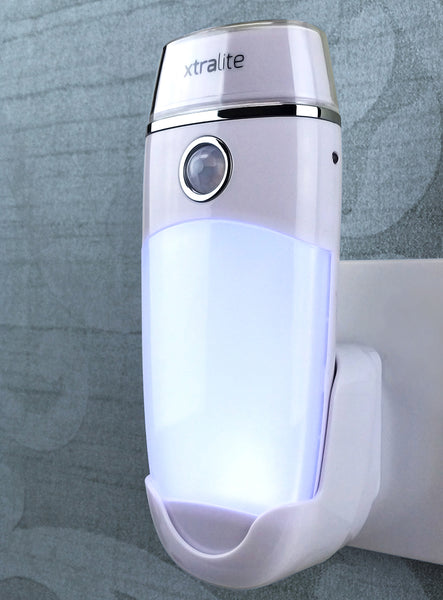 EU ONLY 2 PIN PLUG : NiteSafe Duo + LED Dual Motion Sensor Night Light With Torch & Power Failure Light