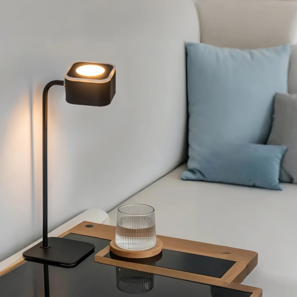 Multi-Function LED Lamp Rechargeable Light With Detachable Light