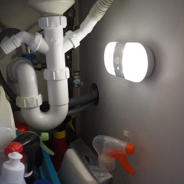 Omni Battery Powered 6 LED Motion Activated Wireless Light