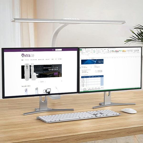 Xtralite 80cm Wide LED Light Desk & Monitor Lamp