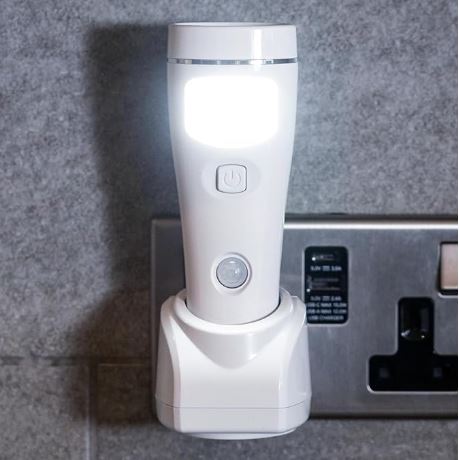 NiteSafe Motion Sensor II LED Motion Sensor With Torch & Power Failure Light