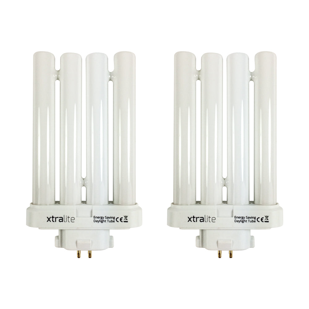 Xtralite 27w 4 Pin Quad Tube Daylight Replacement Bulb (Twin Pack)