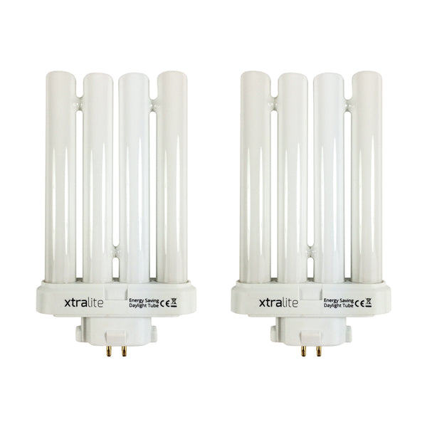 Xtralite 27w 4 Pin Quad Tube Daylight Replacement Bulb (Twin Pack)