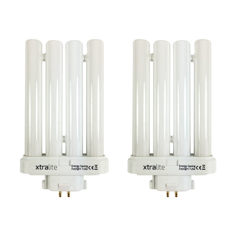 Xtralite 27w 4 Pin Quad Tube Daylight Replacement Bulb (Twin Pack)