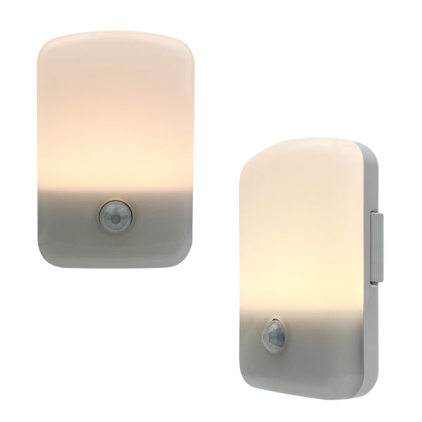 Omni MotionGlo Motion Sensor Wall Mounted Night Lights - TwinPack