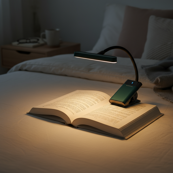 Xtralite LED Rechargeable Clip-On Book Light