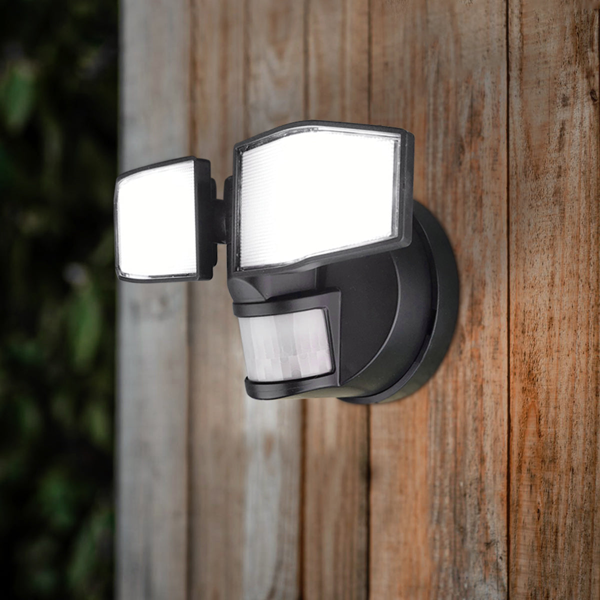 NiteSafe™ X2 Motion Activated Twin Floodlight LED Security Outdoor Light