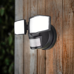 NiteSafe™ X2 Motion Activated Twin Floodlight LED Security Outdoor Light